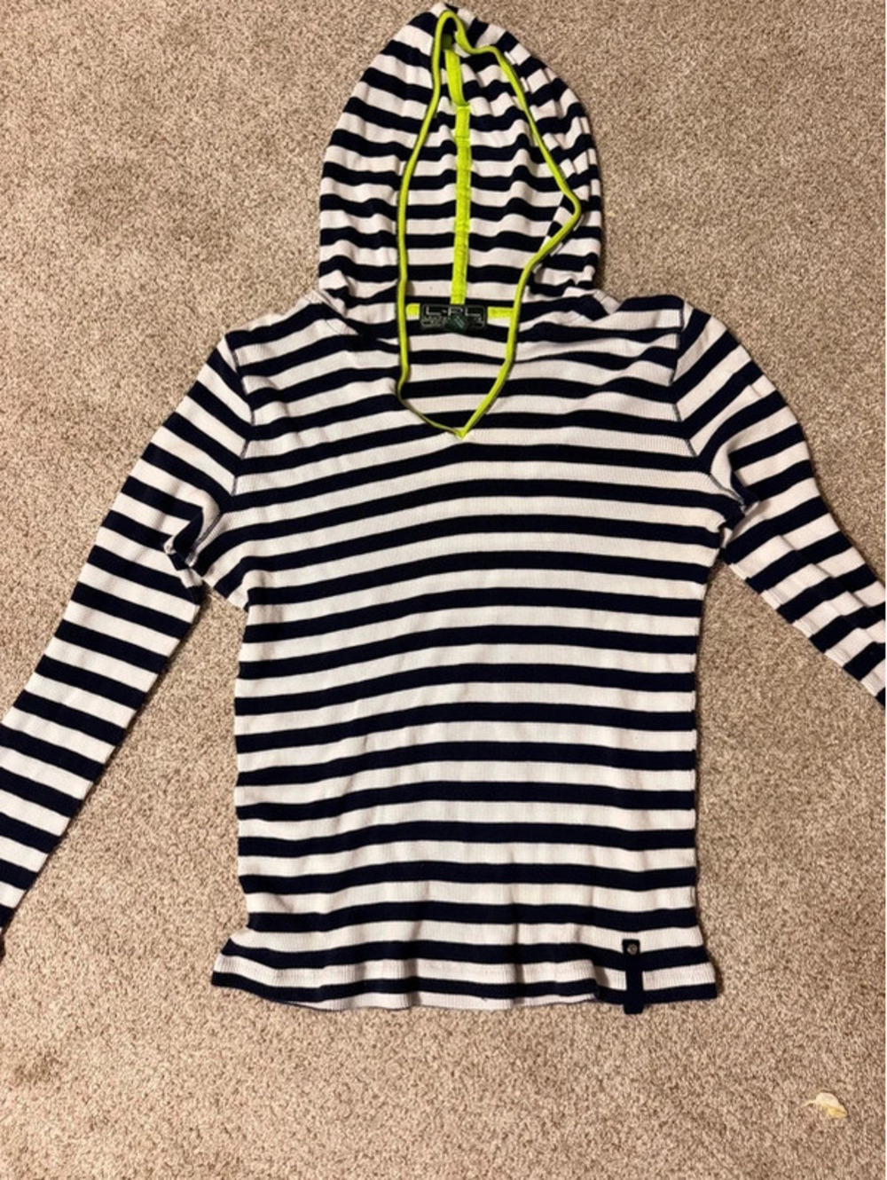 Size large hooded sweater